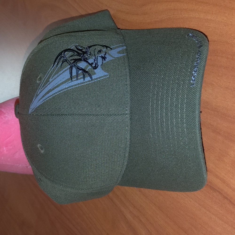 Legendary Whitetails Men's Stretch Fit Night Tracker Cap Olive Green M/L